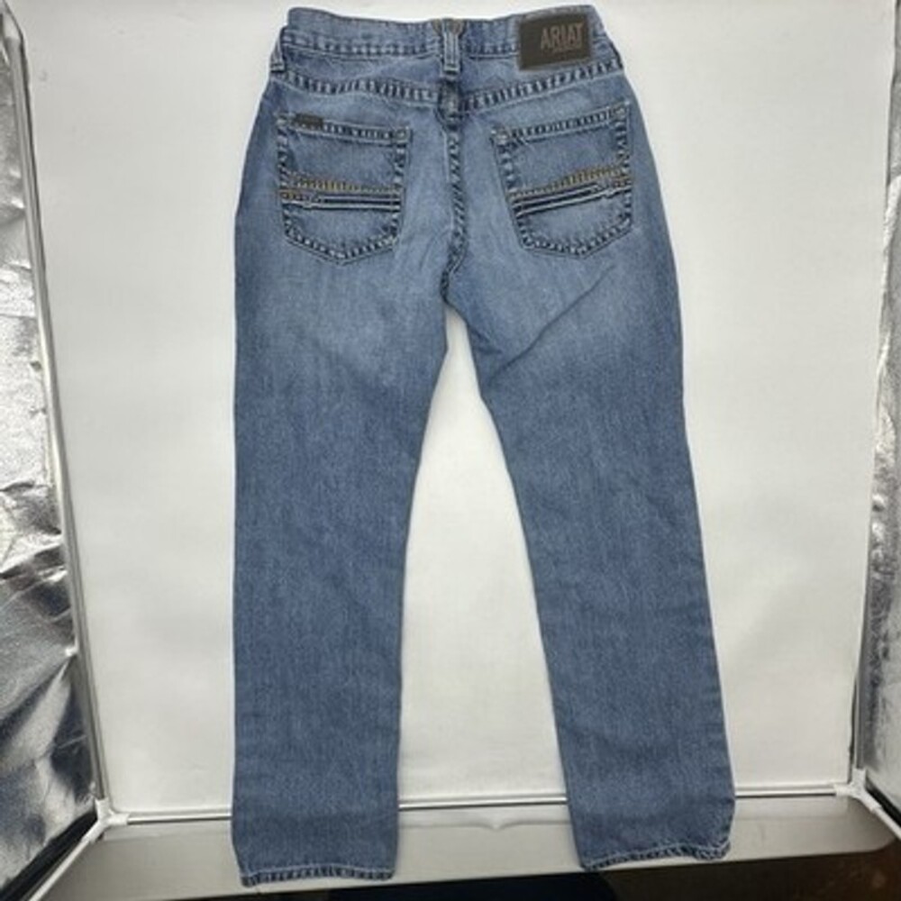 Ariat M5 Straight Fit Lark Straight Leg Size 30x34 Blue Workwear Western Jeans